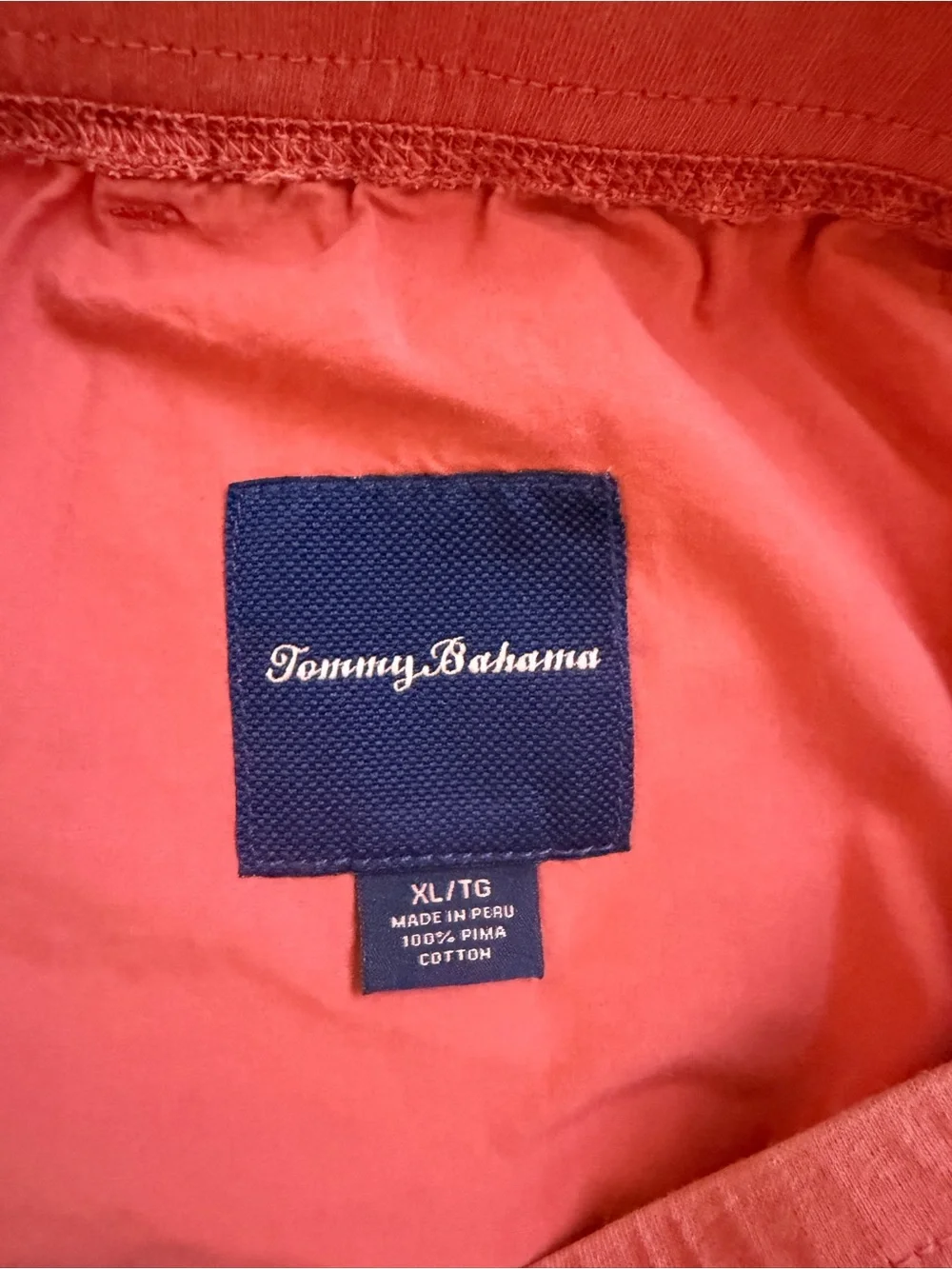 Tommy Bahama NWT Portside Pima Cotton Shorts Men’s XL Lobster
